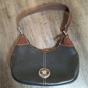 Dooney & Bourke Black Pebble Leather Handbag